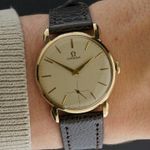 Omega Vintage 2743 (1982) - White dial 33 mm Gold/Steel case (2/8)