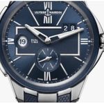 Ulysse Nardin Executive Dual Time 243-20-3/43 (2024) - Blue dial 42 mm Steel case (1/1)