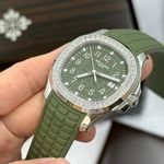 Patek Philippe Aquanaut 5267/200A-011 (2024) - Green dial 39 mm Steel case (8/8)