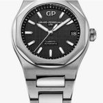 Girard-Perregaux Laureato 81010-11-634-11A (2024) - Zwart wijzerplaat 42mm Staal (1/1)