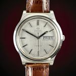 Omega Genève 166.0169 (1973) - Grey dial 36 mm Steel case (1/8)