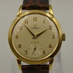 Omega Vintage Omega tresor ref. 2684 solid gold 14k 36mm cal. 266 (1952) - Onbekend wijzerplaat 36mm Geelgoud (2/8)