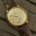 Omega Vintage Omega tresor ref. 2684 solid gold 14k 36mm cal. 266 (1952) - Unknown dial 36 mm Yellow Gold case (1/8)