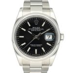 Rolex Datejust 36 126200 (2021) - Zwart wijzerplaat 36mm Staal (2/8)