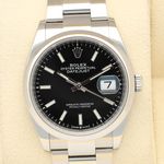 Rolex Datejust 36 126200 (2021) - Zwart wijzerplaat 36mm Staal (1/8)