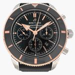 Breitling Superocean Heritage II Chronograph U13313121B1S1 (2024) - Black dial 44 mm Gold/Steel case (1/8)