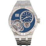 Maurice Lacroix Aikon AI6118-SS00E-430-C (2022) - Blauw wijzerplaat 45mm Staal (3/7)