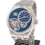 Maurice Lacroix Aikon AI6118-SS00E-430-C (2022) - Blauw wijzerplaat 45mm Staal (6/7)