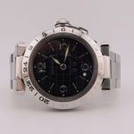 Cartier Pasha 2550 (2000) - Zwart wijzerplaat 35mm Staal (3/5)