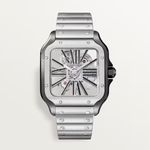 Cartier Santos WHSA0027 (2023) - Transparant wijzerplaat 40mm Staal (1/1)