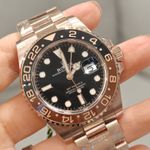 Rolex GMT-Master II 126715CHNR (2024) - Zwart wijzerplaat 40mm Roségoud (2/7)