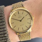 Omega De Ville 111.0107 (1974) - Gold dial 32 mm Gold/Steel case (2/8)