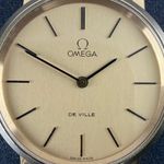 Omega De Ville 111.0107 (1974) - Gold dial 32 mm Gold/Steel case (8/8)