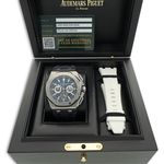 Audemars Piguet Royal Oak Offshore 26480TI (2020) - Blue dial 42 mm Titanium case (7/7)