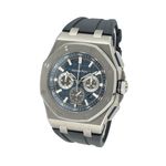 Audemars Piguet Royal Oak Offshore 26480TI (2020) - Blue dial 42 mm Titanium case (3/7)
