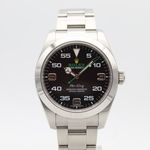 Rolex Air-King 116900 (2017) - Black dial 40 mm Steel case (1/8)