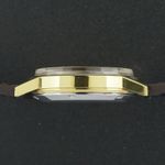 Omega Genève 166.0117 (1972) - Gold dial 35 mm Gold/Steel case (7/8)