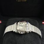 Cartier Santos Dumont WSSA0082 (2025) - Zilver wijzerplaat 27mm Staal (5/5)