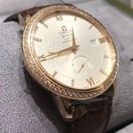 Omega De Ville Prestige 424.58.40.21.52.001 (2024) - Wit wijzerplaat 39mm Geelgoud (3/4)