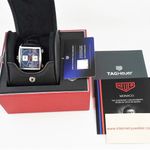 TAG Heuer Monaco Calibre 11 CAW211P.FC6356 (2024) - Blauw wijzerplaat 39mm Staal (8/8)