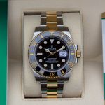 Rolex Submariner Date 116613LN (2018) - Zwart wijzerplaat 40mm Goud/Staal (1/8)