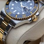 Rolex Submariner Date 116613LN (2018) - Zwart wijzerplaat 40mm Goud/Staal (5/8)