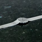 Piaget Vintage 9501 (1971) - Silver dial 29 mm White Gold case (3/8)