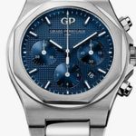 Girard-Perregaux Laureato 81020-11-431-11A (2024) - Blauw wijzerplaat 42mm Staal (1/1)