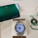 Rolex Oyster Perpetual 34 124200 (2026) - Purple dial 34 mm Steel case (1/1)