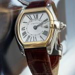 Cartier Roadster 2675 (2008) - White dial 31 mm Gold/Steel case (2/4)