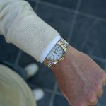Rolex Datejust 36 126231 (2022) - White dial 36 mm Gold/Steel case (3/8)