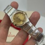 Omega Constellation Quartz 131.25.25.60.58.001 (2023) - Geel wijzerplaat 25mm Goud/Staal (8/8)