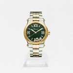 Chopard Happy Sport 278582-6006 (2024) - Green dial 36 mm Gold/Steel case (1/1)