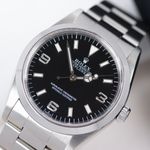 Rolex Explorer 14270 (1999) - Black dial 36 mm Steel case (5/8)