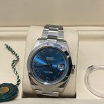 Rolex Datejust 41 126300 (2025) - Blue dial 41 mm Steel case (3/6)