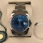 Rolex Datejust 41 126300 (2025) - Blue dial 41 mm Steel case (1/6)