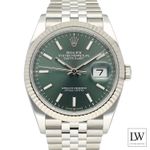 Rolex Datejust 36 126234 (2026) - Groen wijzerplaat 36mm Staal (2/8)