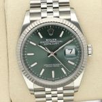 Rolex Datejust 36 126234 (2026) - Groen wijzerplaat 36mm Staal (1/8)