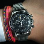 Omega Speedmaster Professional Moonwatch ST 345.0809 (1987) - Zwart wijzerplaat 42mm Staal (1/8)