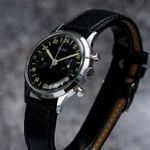 Gallet Vintage Chronograph Military (2022) - Zilver wijzerplaat 35mm Staal (3/8)