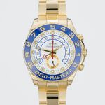 Rolex Yacht-Master II 116688 (2008) - White dial 44 mm Yellow Gold case (1/8)