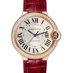 Cartier Ballon Bleu 36mm WJBB0034 (2024) - Zilver wijzerplaat 36mm Roségoud (1/1)