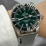 Breitling Superocean Heritage II 46 AB2020121L1A1 (2024) - Green dial 46 mm Steel case (8/8)