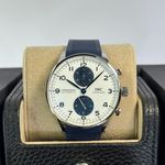IWC Portuguese Chronograph IW371620 (2025) - White dial 41 mm Steel case (2/6)