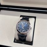 Patek Philippe Annual Calendar 5396G-017 (2024) - Blauw wijzerplaat 39mm Witgoud (5/8)