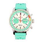 Breitling Top Time AB01768A1A1X1 (2025) - Turquoise wijzerplaat 41mm Staal (1/2)