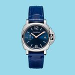 Panerai Luminor Due PAM01273 (2024) - Blauw wijzerplaat 38mm Staal (1/1)