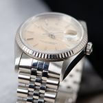 Rolex Datejust 36 16234 (1991) - Zilver wijzerplaat 36mm Staal (5/8)