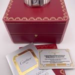 Cartier Santos 0902 (1980) - White dial 24 mm Gold/Steel case (6/6)