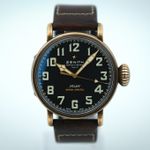 Zenith Pilot Type 20 Extra Special 29.2430.679/21.C753 (2015) - Zwart wijzerplaat 45mm Brons (5/8)